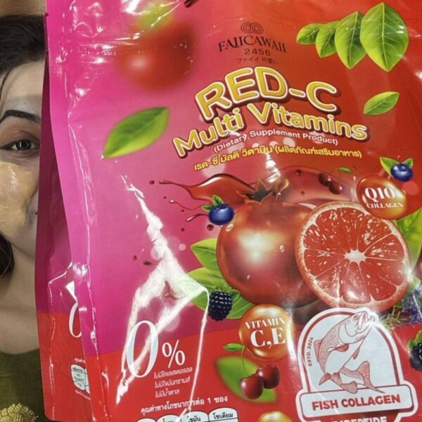 The Red Beauty Juice – মুখ ও শরীর ফর্সা করার জন্য ৩০ পিস হোয়াইটেনিং স্কিন ড্রিংক