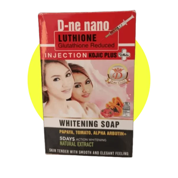 DNE65 Luthione Whitening Soap 160g with Barcode 8859288002105