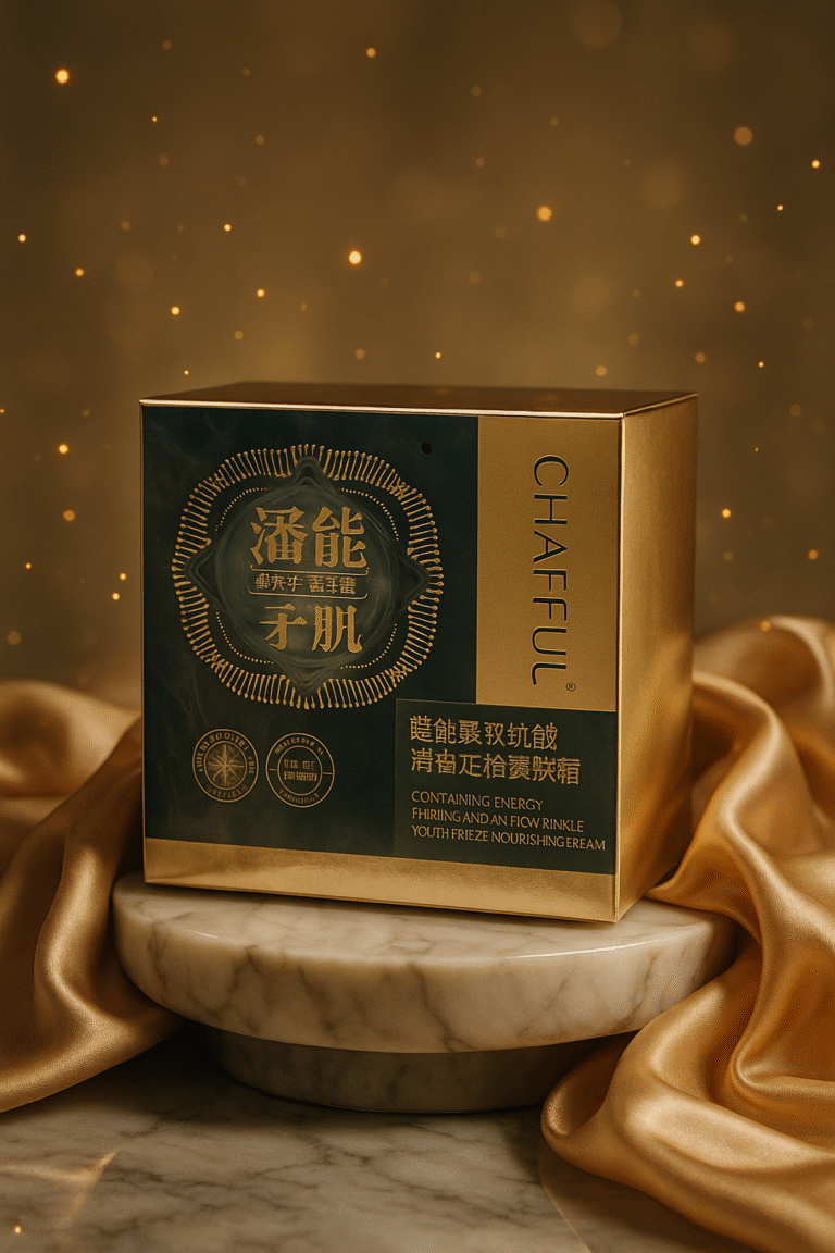 Chafful Moisturiser – অয়েল কন্ট্রোল, এন্টি এজিং ও গ্লোয়িং স্কিনের জন্য পারফেক্ট ক্রিম